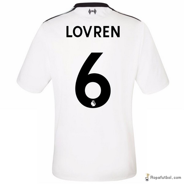 Camiseta Liverpool Replica Segunda Ropa Lovren 2017/18